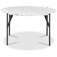 Terrazzo runt soffbord Ø 80 cm - Cosmos Terrazzo & underrede AIR Terrazzo runt soffbord Ø 80 cm - Cosmos Terrazzo & underrede AIR