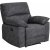 Fauteuil inclinable Coventry  mcanisme manuel - Microfibre grise