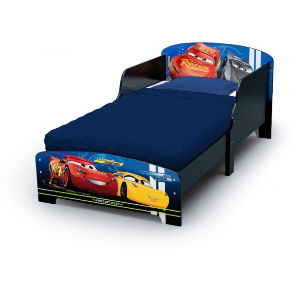 Disney Cars barnsäng - Svart/blå