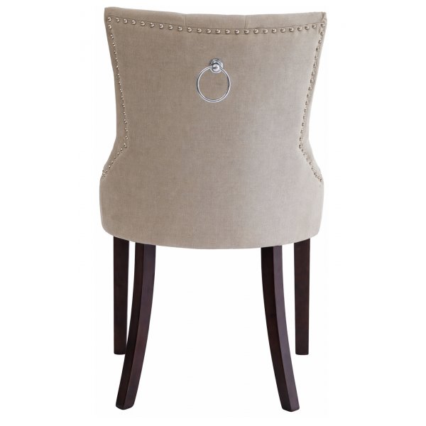 Tuva stol beige med bruna ben + M�beltassar