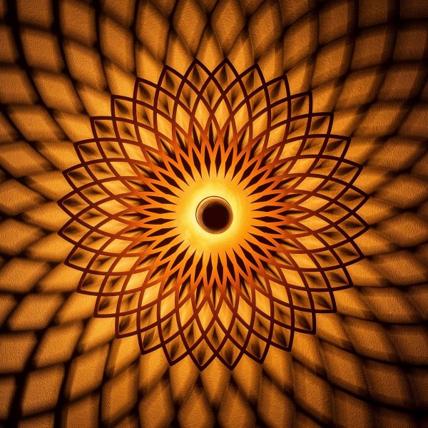 Fellini wandlamp 988 - Koper