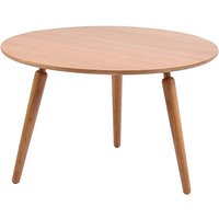 Cappuccino soffbord runt 80 - Ek Cappuccino soffbord runt 80 - Ek