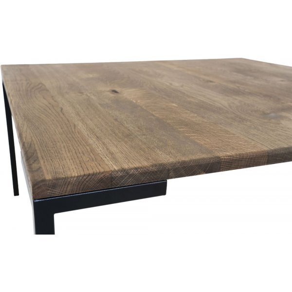 Table basse Lugano 90 x 90 cm - Chêne fumé Table basse Lugano 90 x 90 cm - Chêne fumé