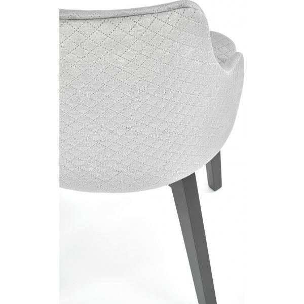 Chaise de salle  manger Catrin 3 - Gris