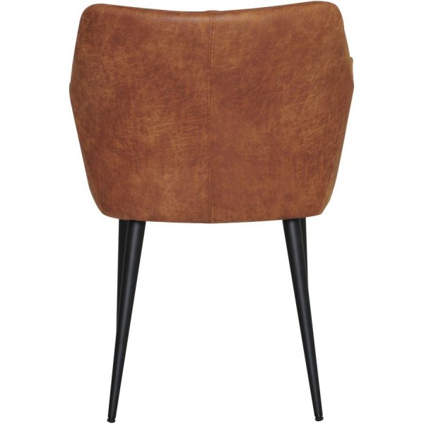 Chaise Liam - Cognac vintage Chaise Liam - Cognac vintage