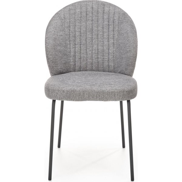 Chaise de salle à manger Cadeira 471 - Gris/noir Chaise de salle à manger Cadeira 471 - Gris/noir