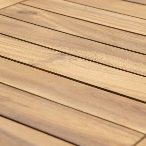 Inez utesoffgrupp med soffbord - Gr konstrotting & Akacia | Hrnsoffa