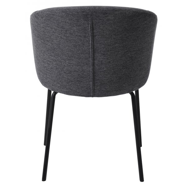 Chaise Erik en tissu gris Chaise Erik en tissu gris