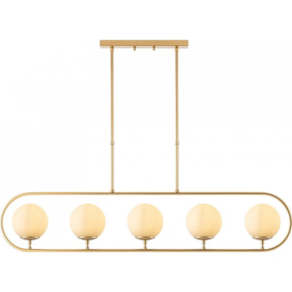 Klenod plafondlamp 10620 - Goud/wit