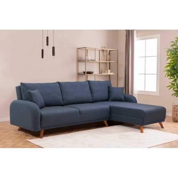 Kronos 2 slaapbank Donkerblauw