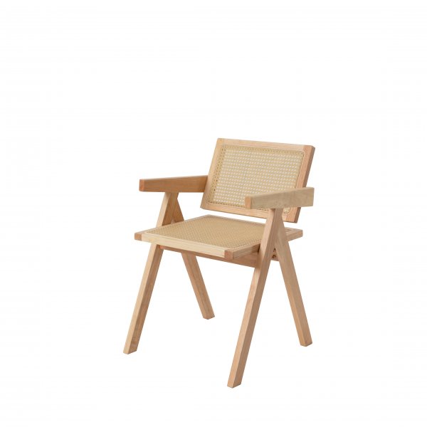 Anna karmstol - Natur med rotting i sits & rygg Anna karmstol - Natur med rotting i sits & rygg