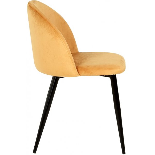 Darling stol - Lejongult sammet