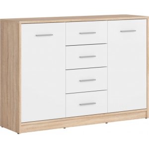 Meuble de rangement Nepo Plus - Chne Sonoma/blanc