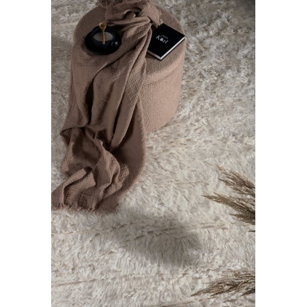 Yoko wollen vloerkleed - Wit Yoko wollen vloerkleed - Wit
