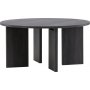 Askern soffbord 80 cm - Svart