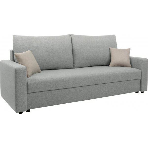 Zola 3-sits bäddsoffa - Grå Zola 3-sits bäddsoffa - Grå