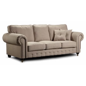 Chester York 3-sits soffa 250 cm - Valfri frg och tyg