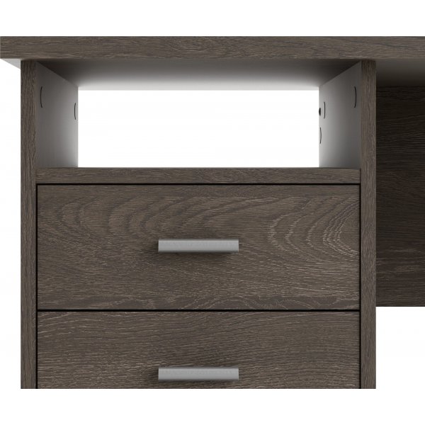 Bureau Function Plus 110 x 48,5 x 76 cm - Rovere Gessato, fonc
