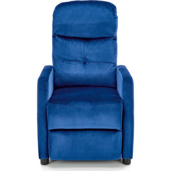 Gunvor reclinerfåtölj i blå sammet Gunvor reclinerfåtölj i blå sammet
