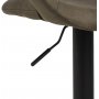 Grace barstol 104 cm - Olivgrn/svart