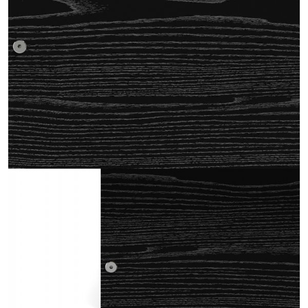 Naia bed 137 x 191 cm - Zwart