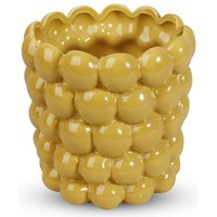 Kruka Big Bouble H16 cm - Ljusgul Kruka Big Bouble H16 cm - Ljusgul
