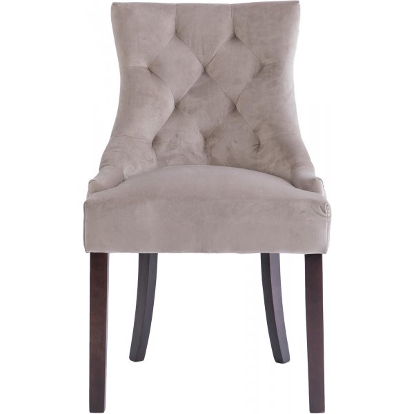 Tuva stol med handtag i ryggen - Gråbeige Tuva stol med handtag i ryggen - Gråbeige