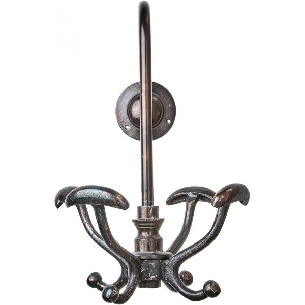 Cintre Marina - mural noir/bronze