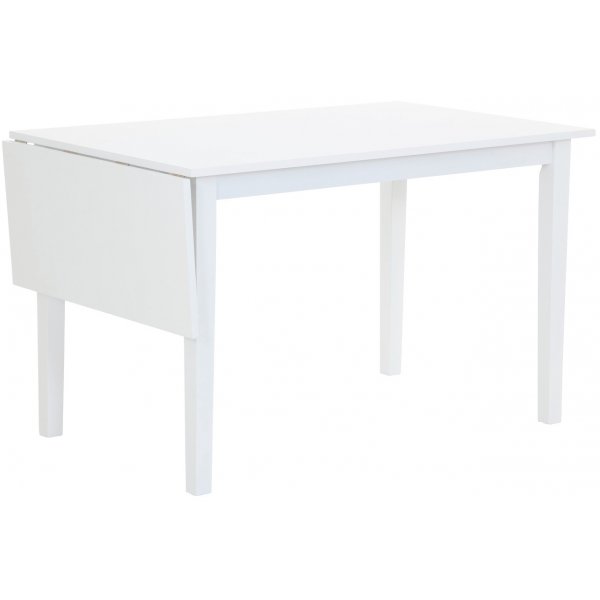 Sander klaffbord 120-155 cm - Vit