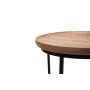 Melissa soffbord 60 cm - Tr/metall
