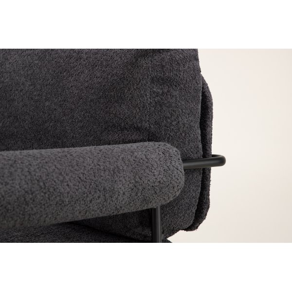Fauteuil Tillberga x Josefin Lustig - Noir/gris foncé Fauteuil Tillberga x Josefin Lustig - Noir/gris foncé