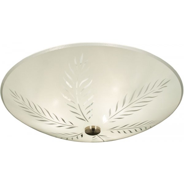 Palmblad plafond - Vit/stl