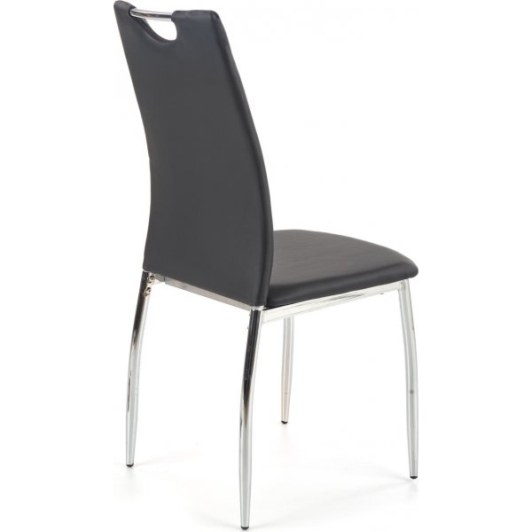 Chaise Theodor - Noir/chrome Chaise Theodor - Noir/chrome