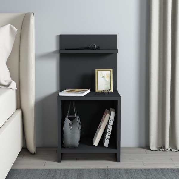 Vidora nachtkastje - Antraciet