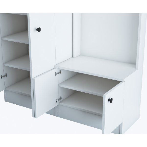 Mendy hallmöbel - Vit Mendy hallmöbel - Vit