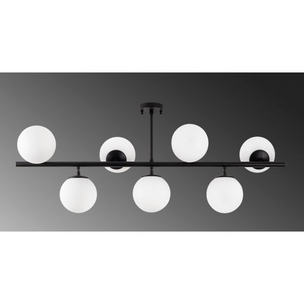 Plafonnier à facettes 10526 - Noir/blanc Plafonnier à facettes 10526 - Noir/blanc