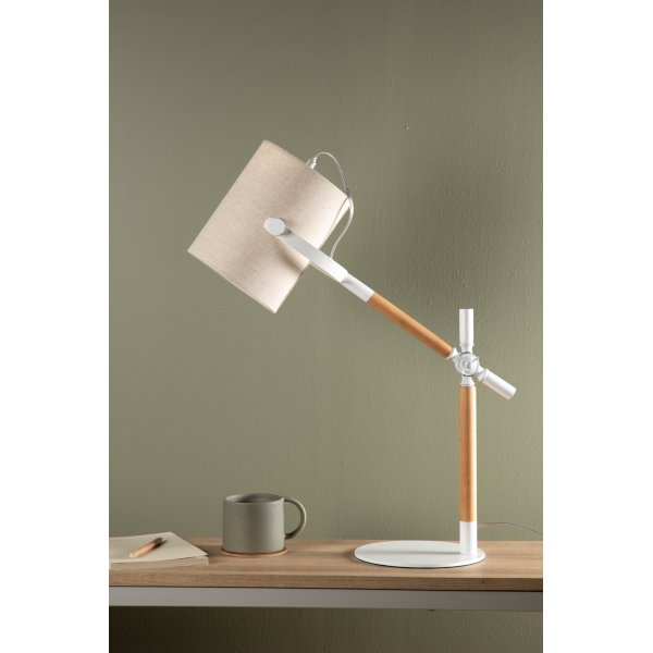 Ruff bordslampa - Vit Ruff bordslampa - Vit