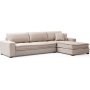 Lena divansoffa h�ger - Sandbeige