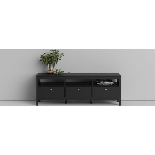 Banc multimdia Madrid - Noir