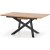 Errol matbord 180-240 x 90 cm - Ek/svart