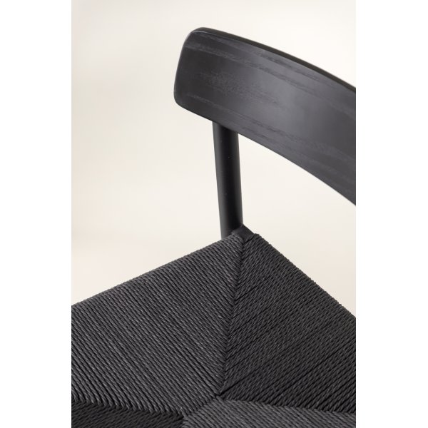 Malmn matstol - Svart