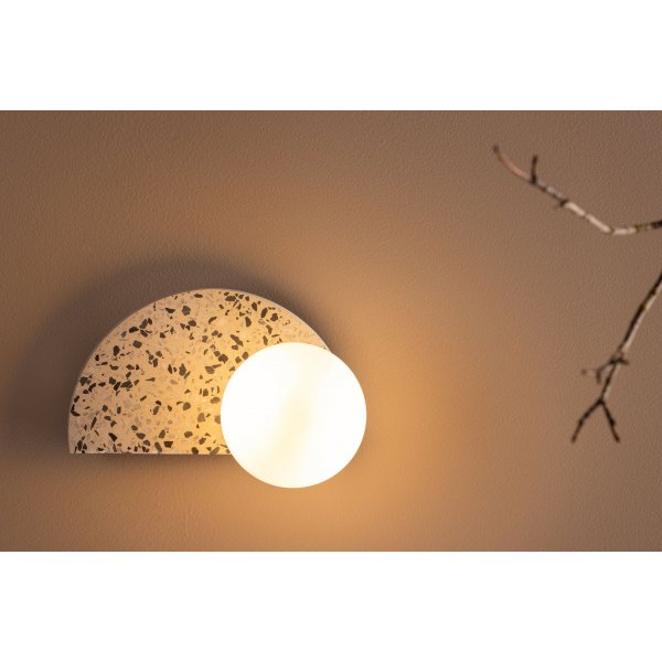 Abbeville wandlamp - Wit