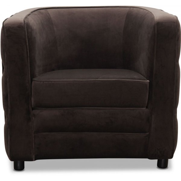 Fastland chesterfield fåtölj - Grafitgrå (Sammet) Fastland chesterfield fåtölj - Grafitgrå (Sammet)