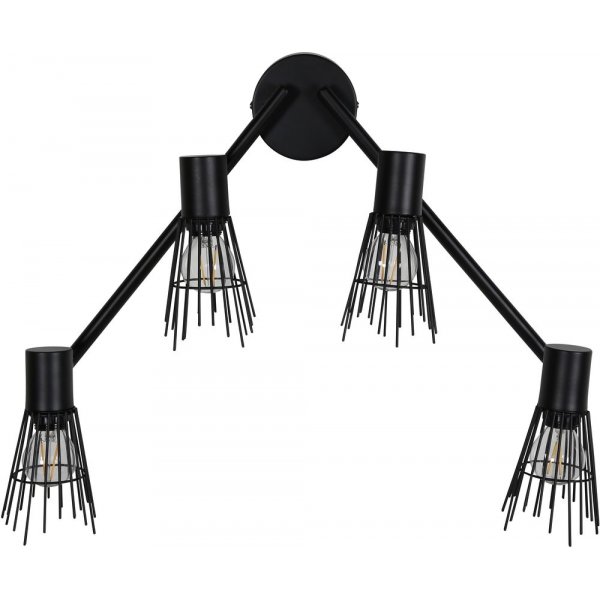 Nysttra vgglampa 4 - Svart
