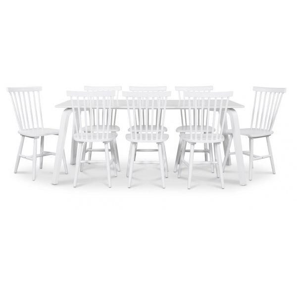 Visby matbord 180 cm - Vit Visby matbord 180 cm - Vit