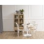 Ibiza cafbord 80 cm - Vit