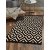 Tapis Intersect 150 x 80 cm - Noir/blanc