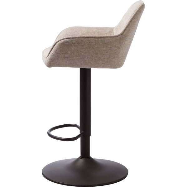 Tabouret de bar Casco - Motif rayé sable Tabouret de bar Casco - Motif rayé sable