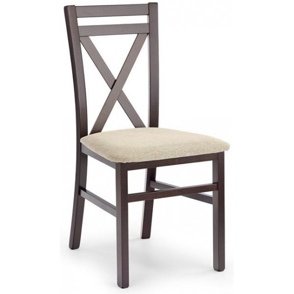 Marstrand matstol - Mrk valnt/Beige
