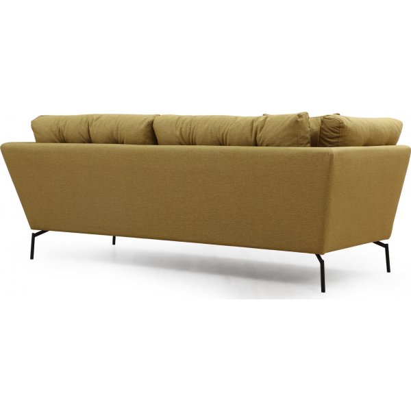Canapé 3 places Mapa - Jaune verdâtre Canapé 3 places Mapa - Jaune verdâtre